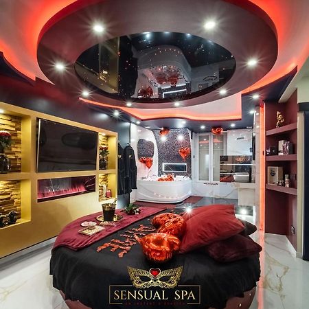 Sensual Spa- Love Room Jacuzzi Hammam Terrasse Nancy Exteriör bild