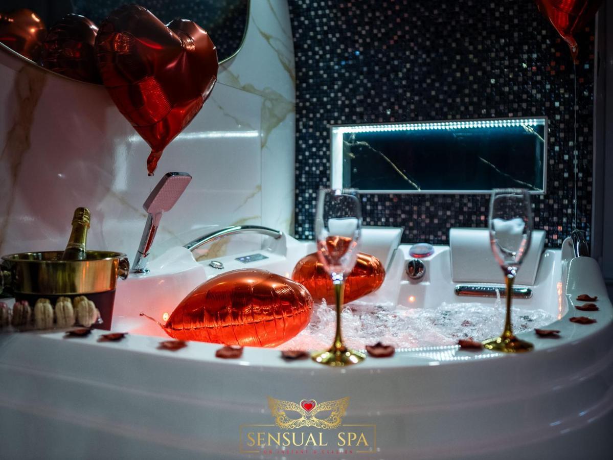 Sensual Spa- Love Room Jacuzzi Hammam Terrasse Nancy Exteriör bild
