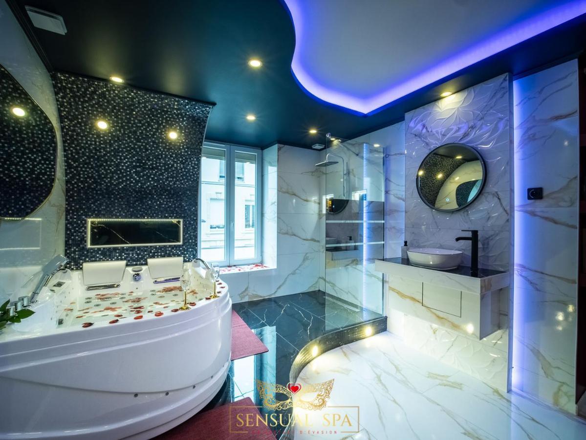 Sensual Spa- Love Room Jacuzzi Hammam Terrasse Nancy Exteriör bild
