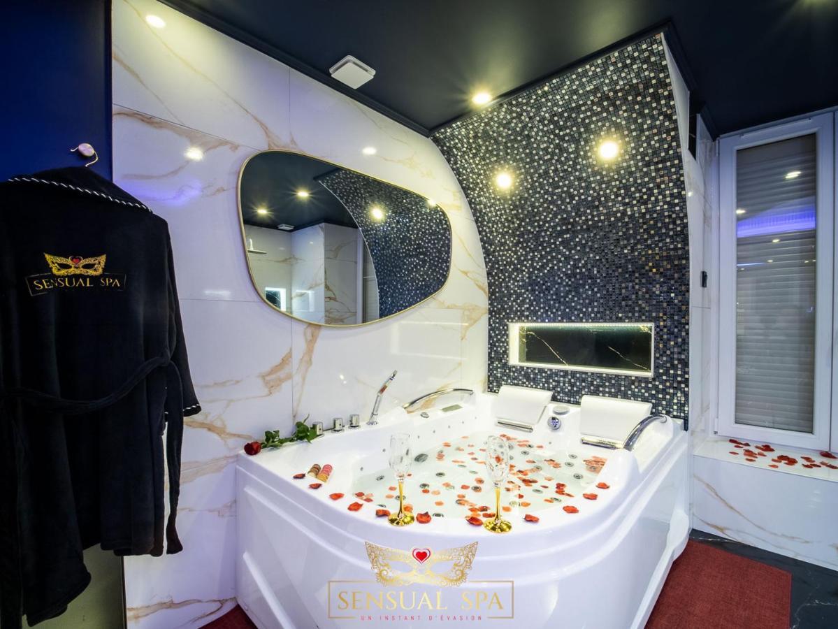 Sensual Spa- Love Room Jacuzzi Hammam Terrasse Nancy Exteriör bild
