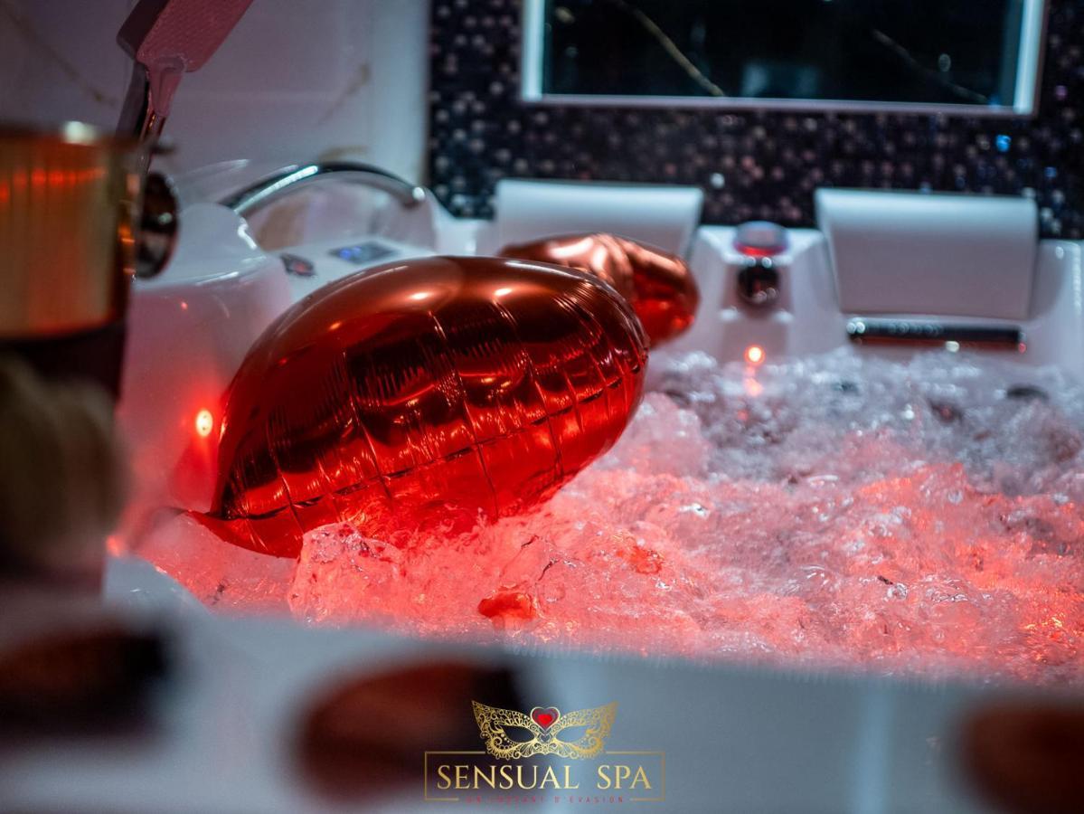 Sensual Spa- Love Room Jacuzzi Hammam Terrasse Nancy Exteriör bild