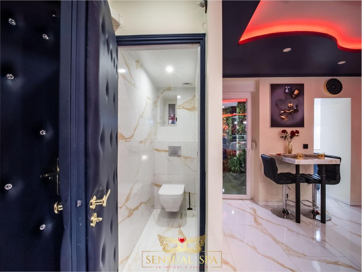 Sensual Spa- Love Room Jacuzzi Hammam Terrasse Nancy Exteriör bild