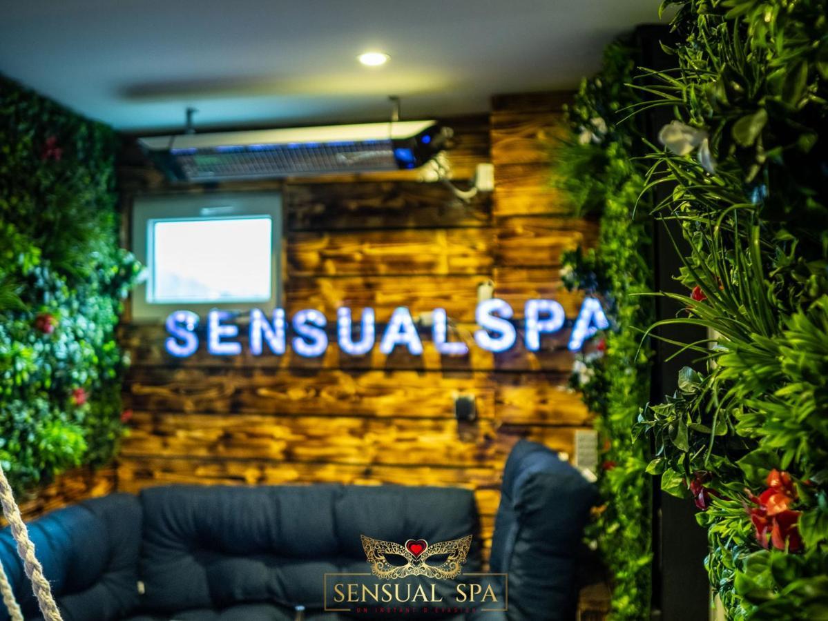 Sensual Spa- Love Room Jacuzzi Hammam Terrasse Nancy Exteriör bild